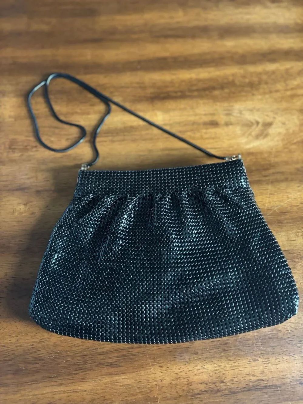 slinky metal mesh women’s purse